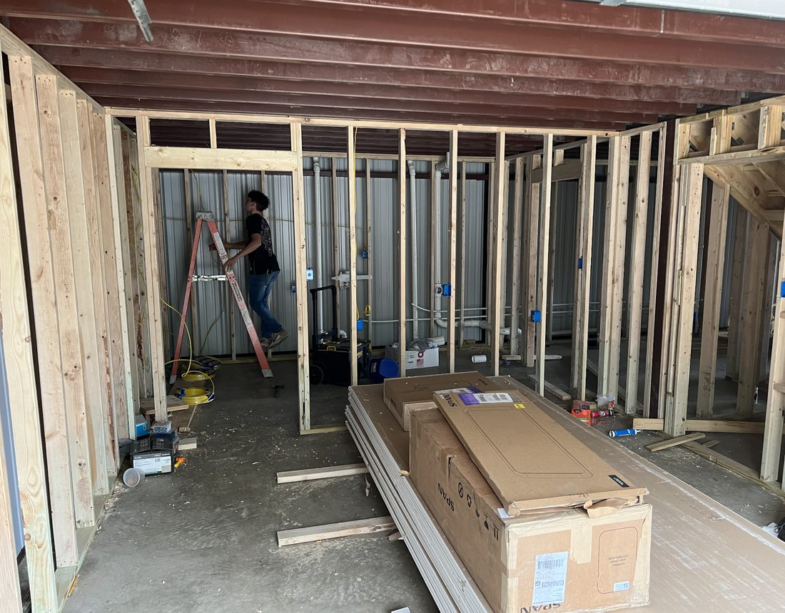 A&M Electrical rough-in wiring and panel placement during new construction