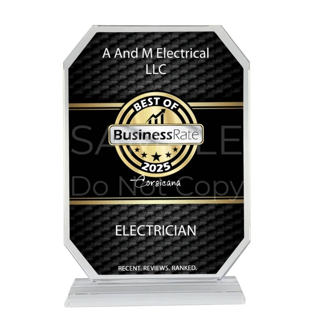 A&M Electrical -- BusinessRate Best of 2025 Award Winner, Electrician, Corsicana